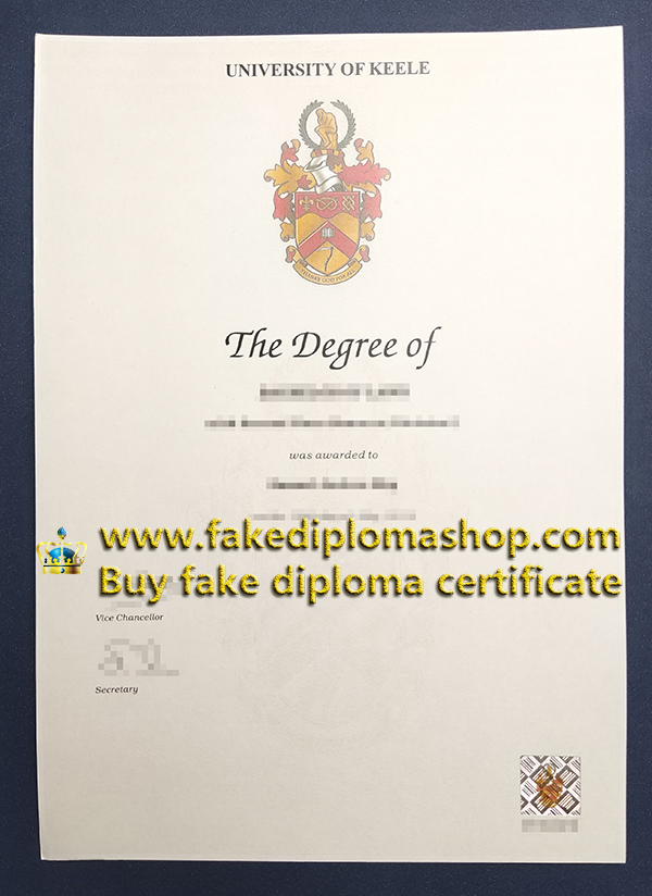 Keele University diploma