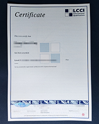 LCCI Level 2 certificate supplier, buy an LCCI certificate of Level 2