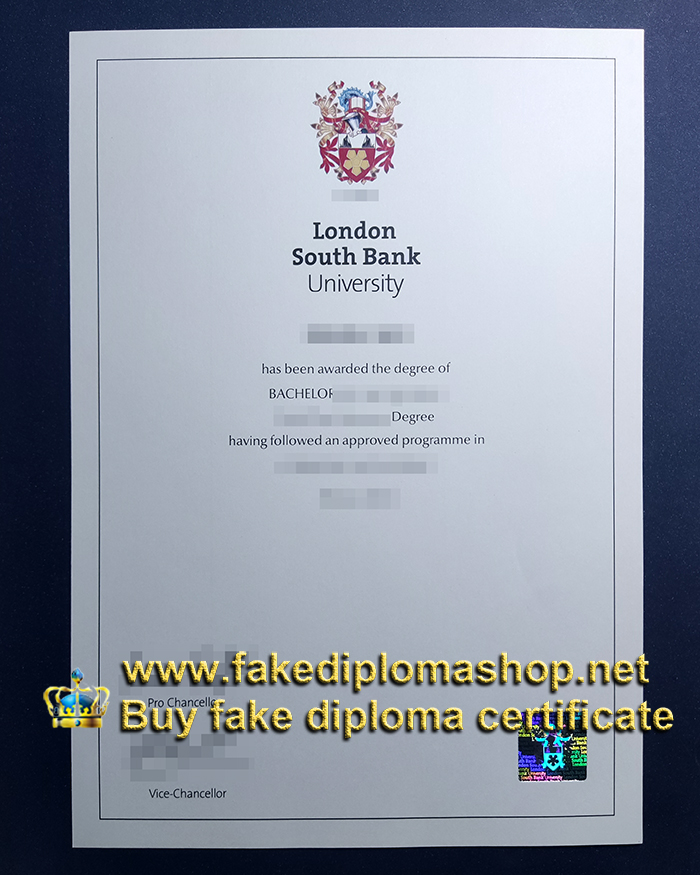 London South Bank University diploma, LSBU diploma