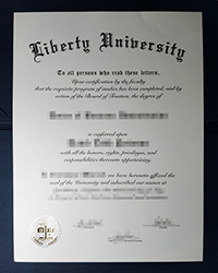 Liberty University degree, buy fake degree and transcript of Liberty University