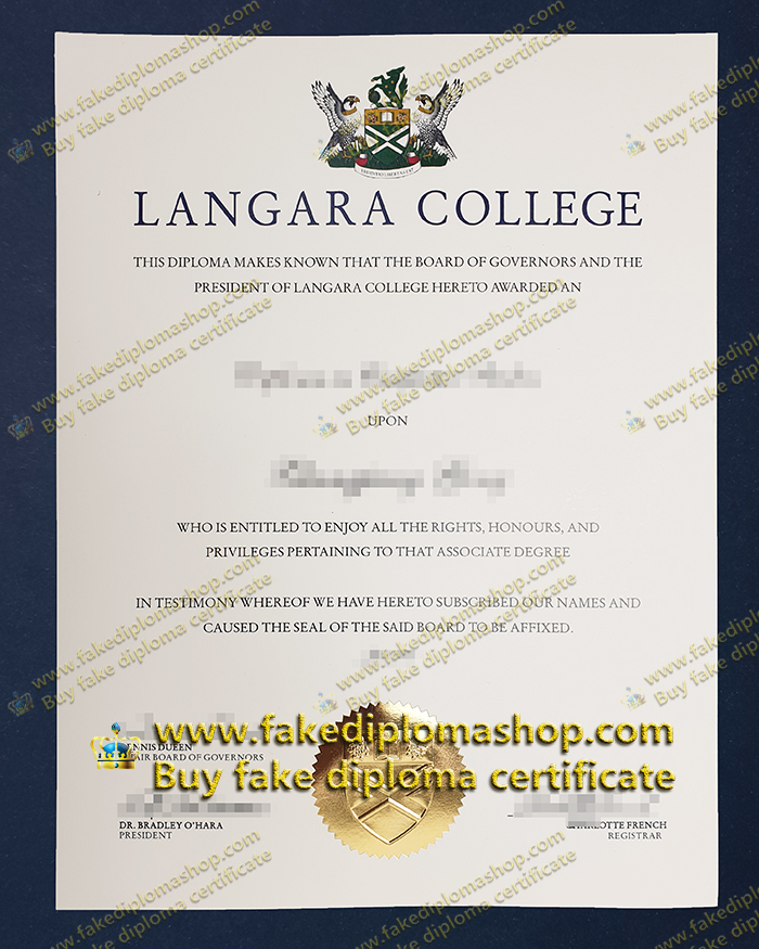 Langara College diploma