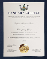 Langara College diploma and transcript, buy fake degree online