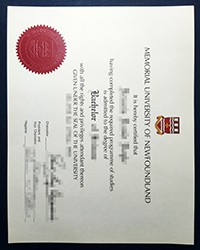 Order a fake MUN Bachelor degree, Memorial University of Newfoundland diploma in Canada