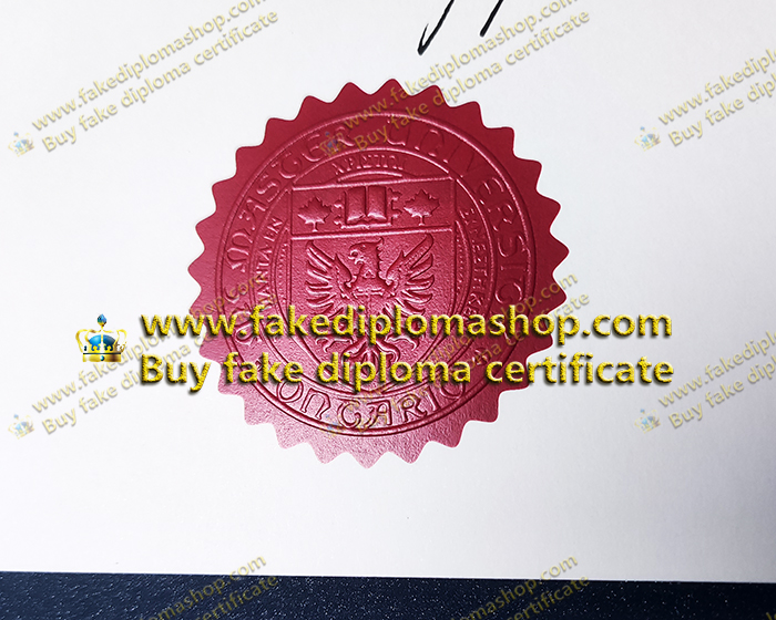 McMaster University diploma of seal