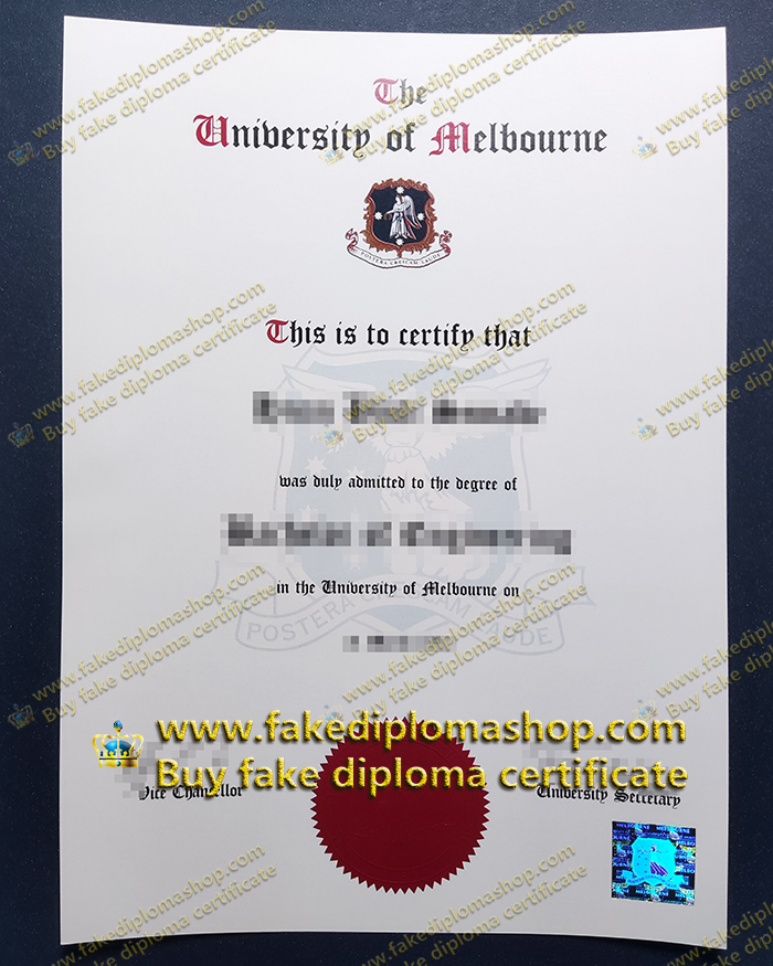 Melbourne University degree, Melbourne University diploma