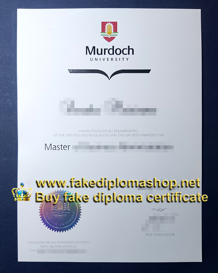 Murdoch University diploma