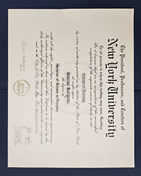 New York University diploma of Bachelor, buy fake NYU diploma and transcript online