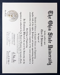 Ohio State University degree, obtain a fake OSU diploma and transcript online