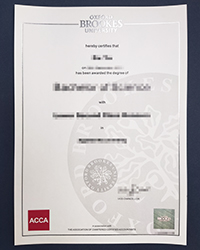 Fake Oxford Brookes University degree, Buy a fake ACCA certificate from Oxford Brookes University