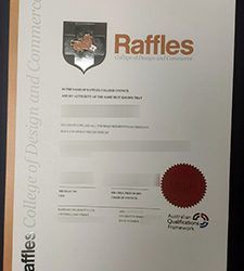 Fake RCDC degree, Buy a fake Raffles College of Design and Commerce degree certificate online