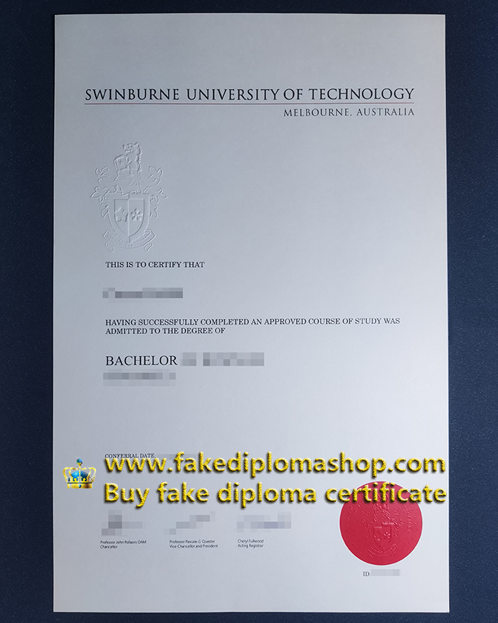 Australia Swinburne University of Technology degree in 2023