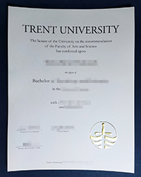 The Trent University degree of Bachelor, buy fake diploma of Trent University