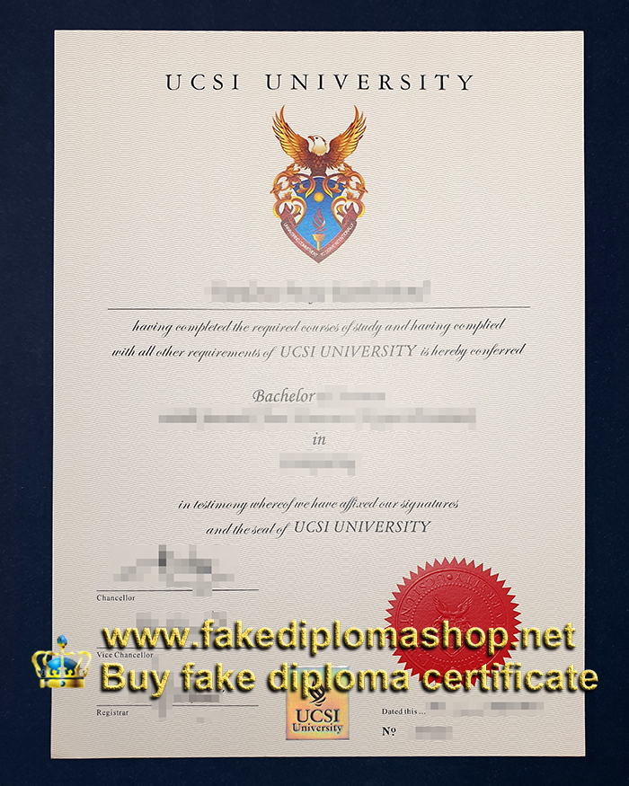 UCSI University degree