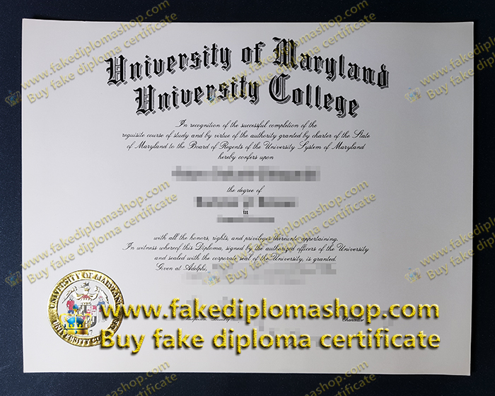 University of Maryland University College diploma, UMUC diploma