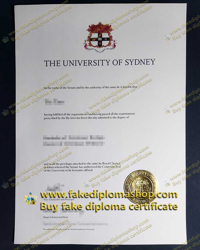 University of Sydney degree, USYD degree