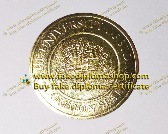 University of Sydney diploma of gold seal