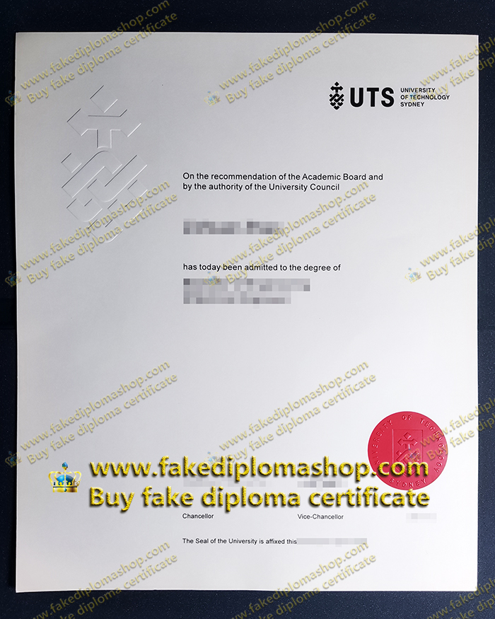 UTS degree, University of Technology Sydney degree