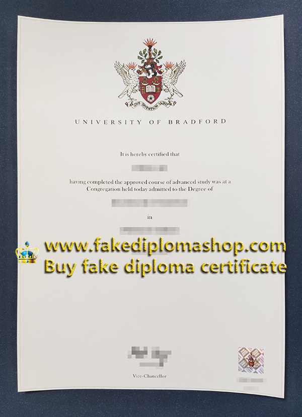 University of Bradford diploma