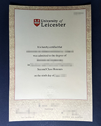 University of Leicester diploma design, buy UK degrees