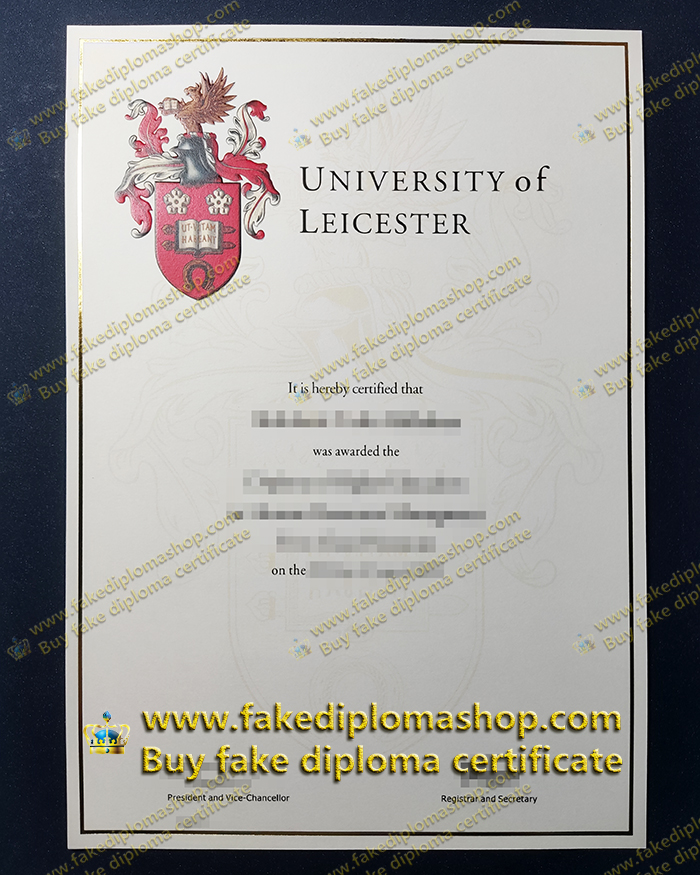 University of Leicester diploma