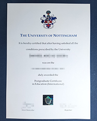 University of Nottingham degree, buy fake diploma and transcript in Sunderland