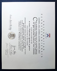 Fake University of Pennsylvania diploma of Doctoris, buy fake diploma online