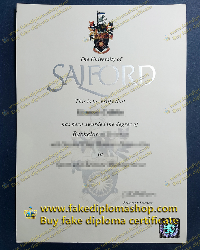 University of Salford Bachelor degree