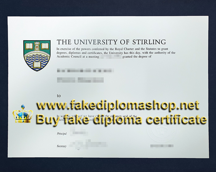 University of Stirling degree