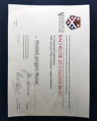 Old edition University of Strathclyde diploma, buy fake diploma and transcript online