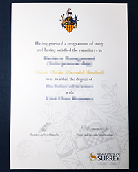 Premium University of Surrey diploma of Bachelor, buy fake diploma and transcript in Enaland