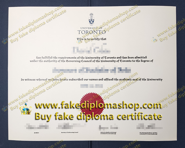 University of Toronto diploma