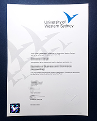 UWS fake degree, buy fake Western Sydney university diploma in Australia