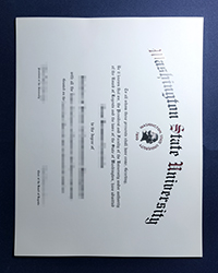 Buy Washington State University diploma with real hologram