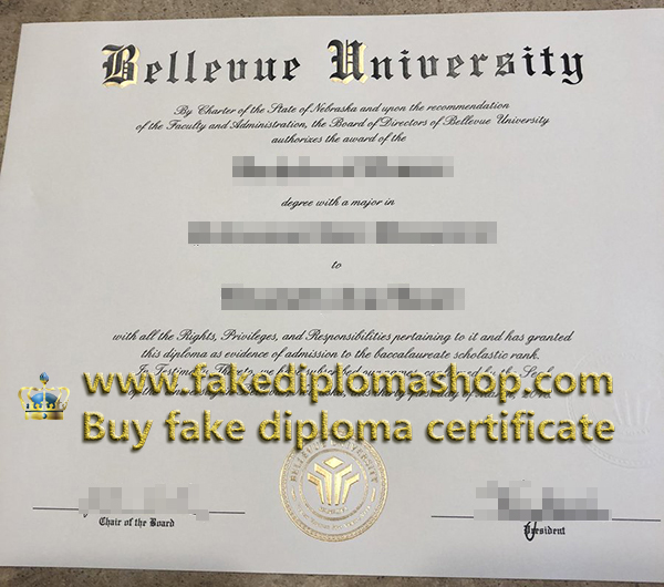 Bellevue University diploma