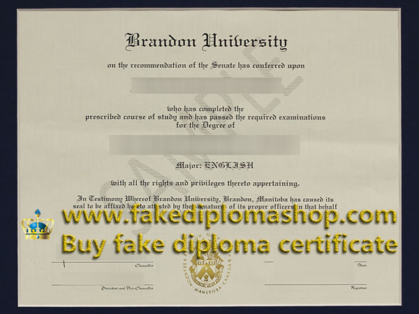 Brandon University degree