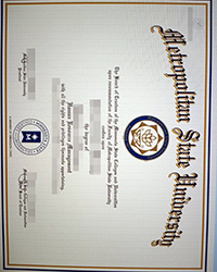 Metropolitan State University diploma, Buy a fake Metropolitan State University degree certificate