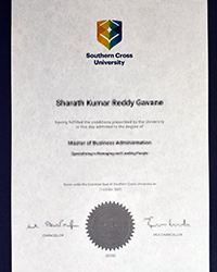 Fake Southern Cross University degree, Order a fake SCU certificate online