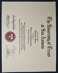 UTSA diploma, Buy a fake University of Texas at San Antonio degree