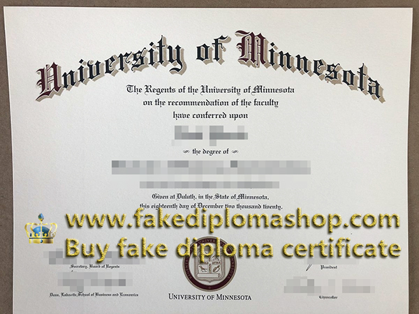 University of Minnesota degree