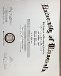 University of Minnesota degree, duplicate a fake University of Minnesota diploma