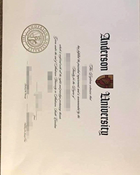 Anderson University degree, Order a fake Anderson University diploma online