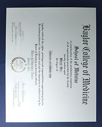 Baylor College of Medicine degree, Buy a fake BCM diploma