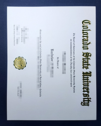 Colorado State University diploma, order a fake CSU diploma in the USA