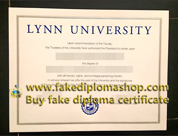 Lynn University diploma