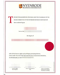 Nyenrode Business Universiteit degree, Purchase a fake NBU diploma