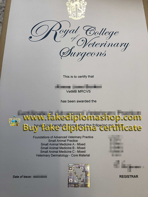 RCVS diploma