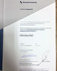 Universiteit Maastricht degree, duplicate fake UM diploma