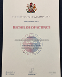 University of Westminster degree, Get a phony University of Westminster official degree online