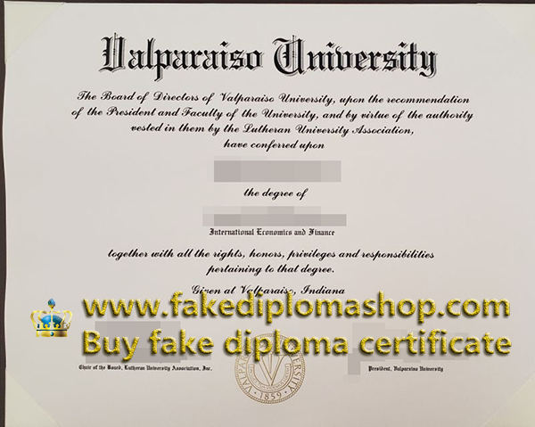 Valparaiso University degree