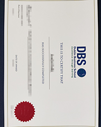 DBS certificate, Buy an official Dublin Business School certificate